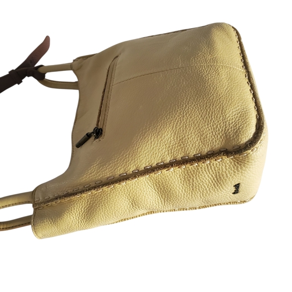 THE SAK Los Feliz Buttercup Pebbled Leather Crossbody|Shoulder Tote| Bag Purse - Picture 7 of 16